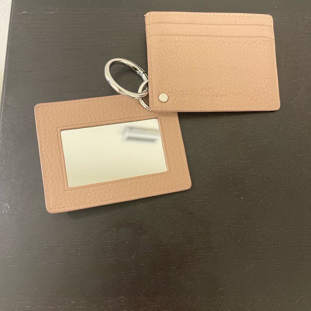 Allsaints card holder and mirror - Picture 2 of 4